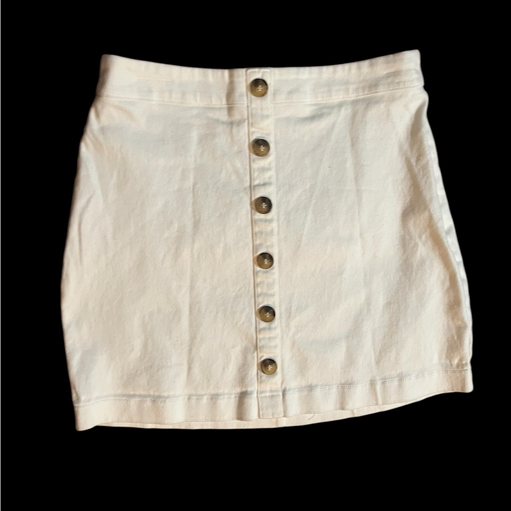 Off White 90’s Button-Up Skirt